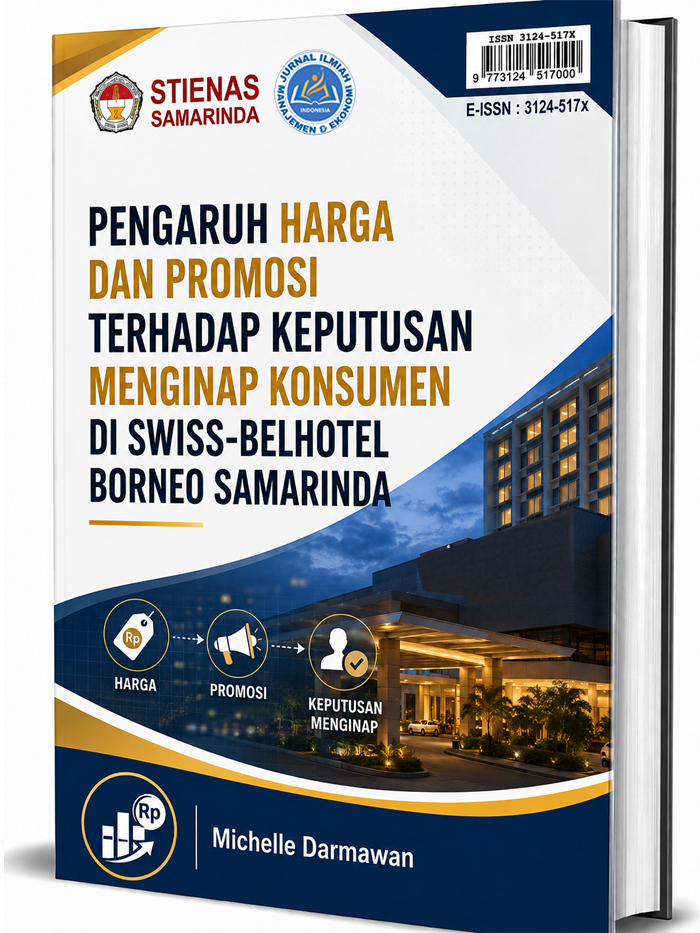 					Lihat Vol 4 No 5 (2026): Pengaruh Harga dan Promosi Terhadap Keputusan Menginap Konsumen di Swiss-Belhotel Borneo Samarinda
				